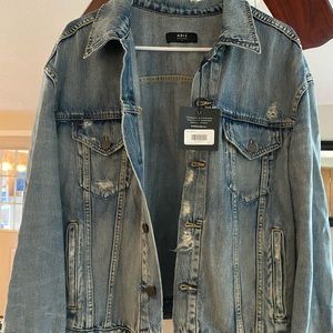 ABLE size XL Jean jacket NWT